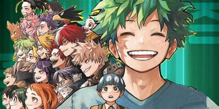 'My Hero Academia' Creator Shares 2018 Holiday Artwork
