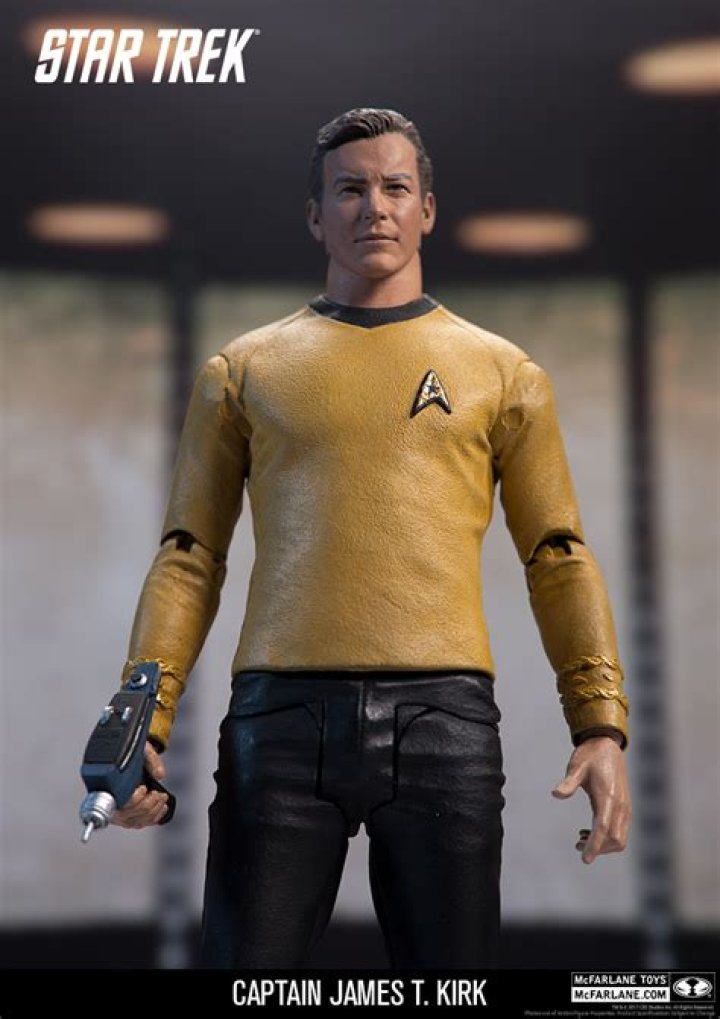 'Star Trek' Captain Kirk McFarlane Toys Action Figure Up For Pre-Order, Photos Released