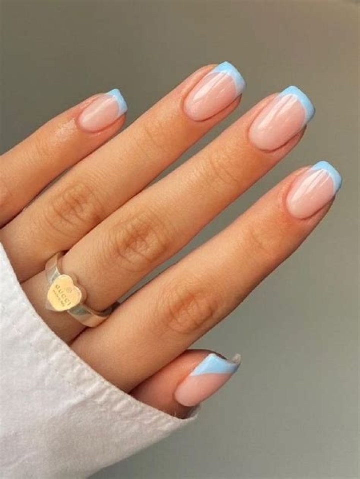 10 Double French Manicure Designs For Summer Nail Art Inspiration