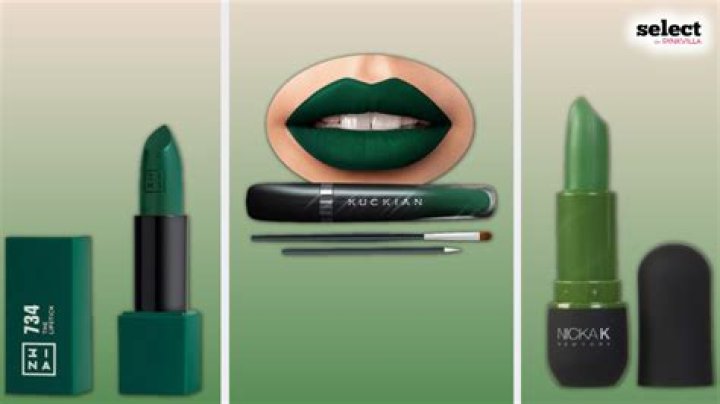 11 Best Green Lipsticks to Make a Bold Style Statement
