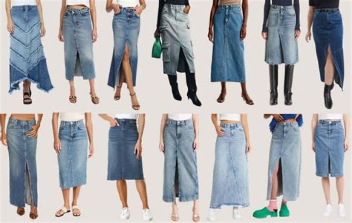 11 Denim Skirts That Are So '90s You'll Feel Like You're In An Episode Of 'Sister Sister'