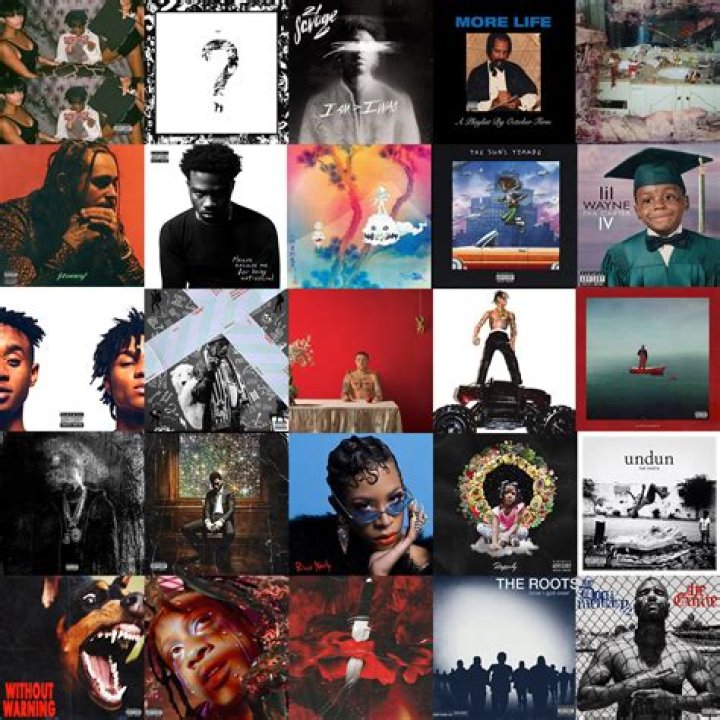 12 Most Recent Illustrated Rap Album Covers