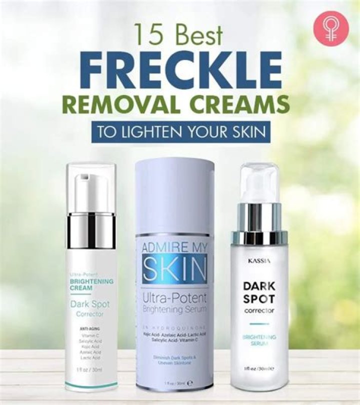 13 Best Freckle Removal Creams for an Even-toned Complexion