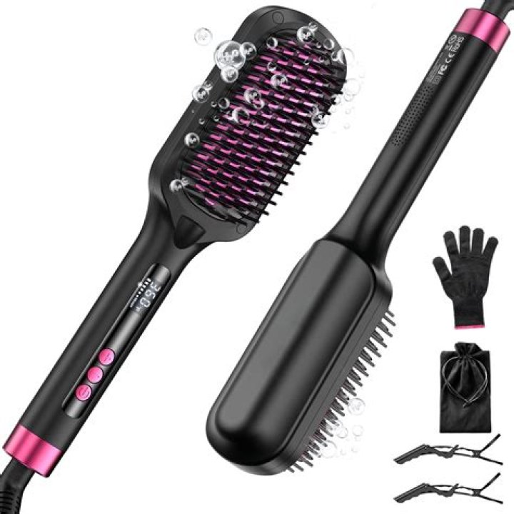 13 Best Hair Straightening Brushes for a Silky-smooth Mane