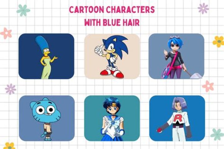 13 Memorable Blue Haired Cartoon Characters 