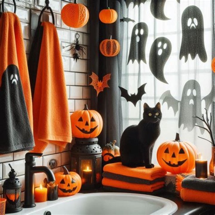 18 Best Halloween Bathroom Décor Sets and Ideas for 2019