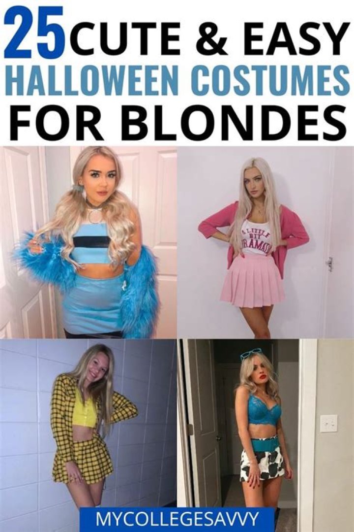 3 Easy Halloween Costumes For Blondes Who Rock A Super Trendy Pixie Cut — PHOTO