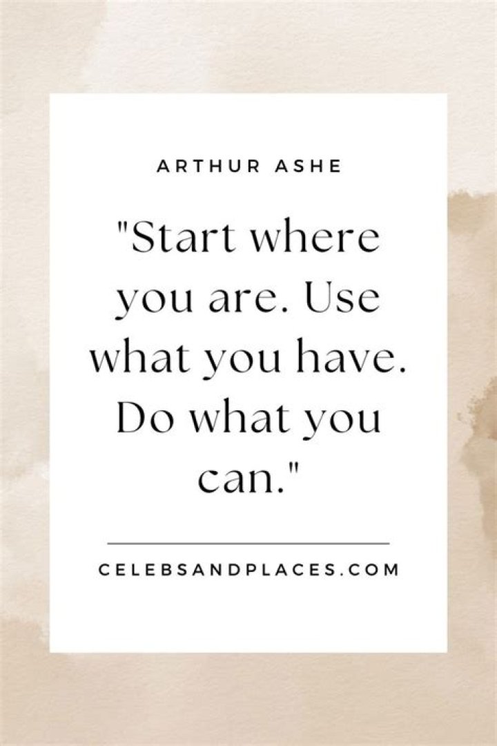30 motivating Arthur Ashe Quotes