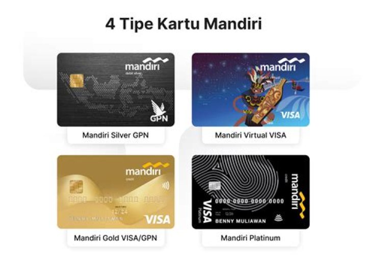 6 Jenis Kartu ATM Mandiri, Limit, dan Biaya Admin per Bulannya