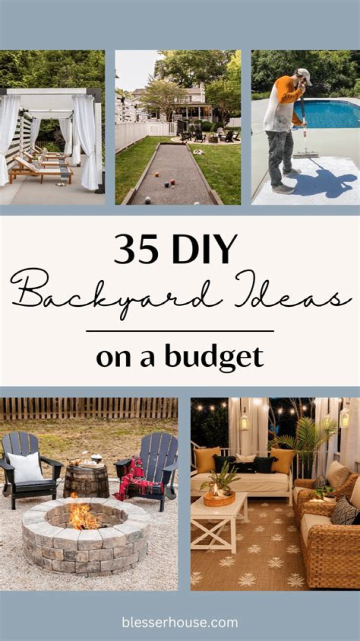 68 DIY Backyard Ideas