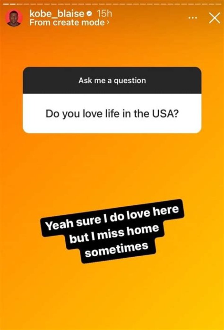 90 Day Fiance: Kobe Blaise answers questions about his job and life in the U.S.