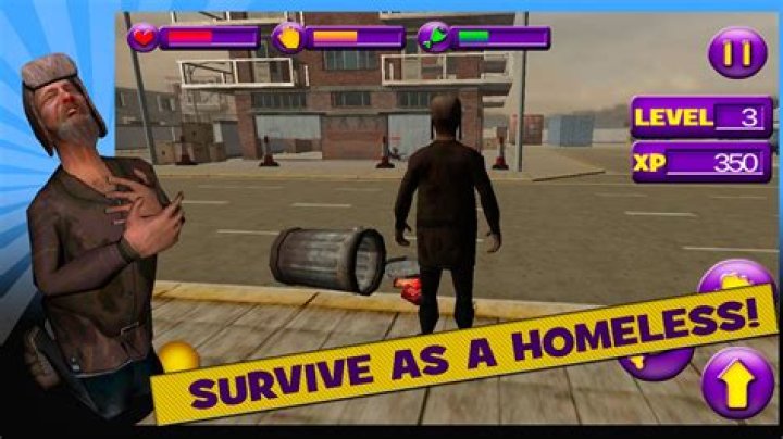 A Homeless Survival Game: Alpha Impressions