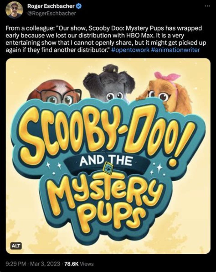 A Second Scooby-Doo Project Was Axed by Warner Bros. Discovery