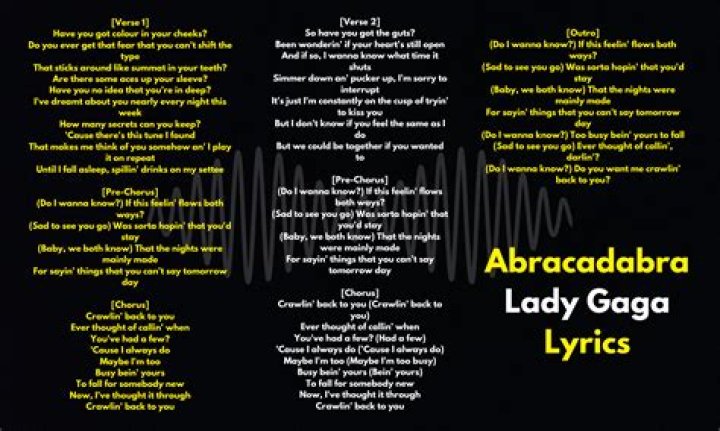 Abracadabra Lyrics - Abracadabra Translations
