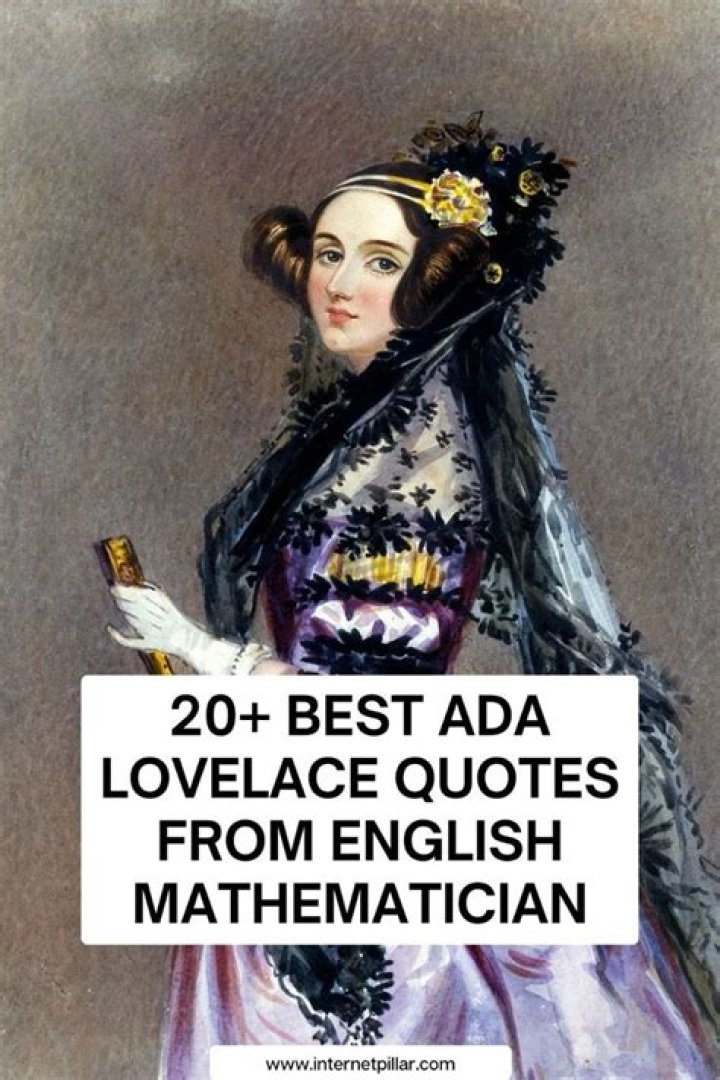 Ada Lovelace - Quotes, Children & Facts