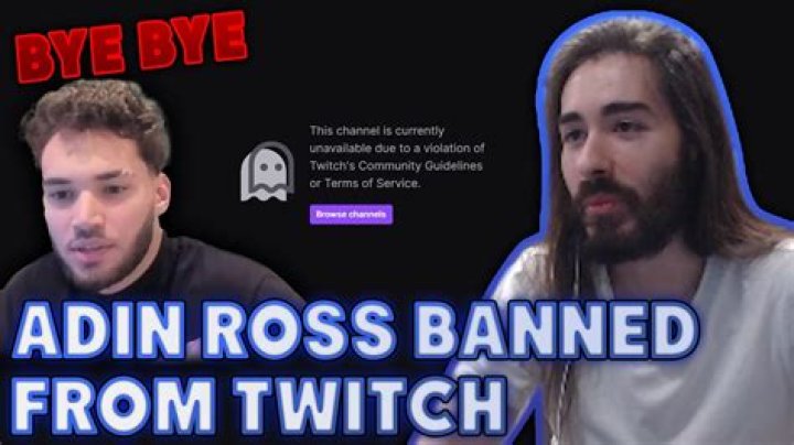 Adin Ross Banned From Twitch