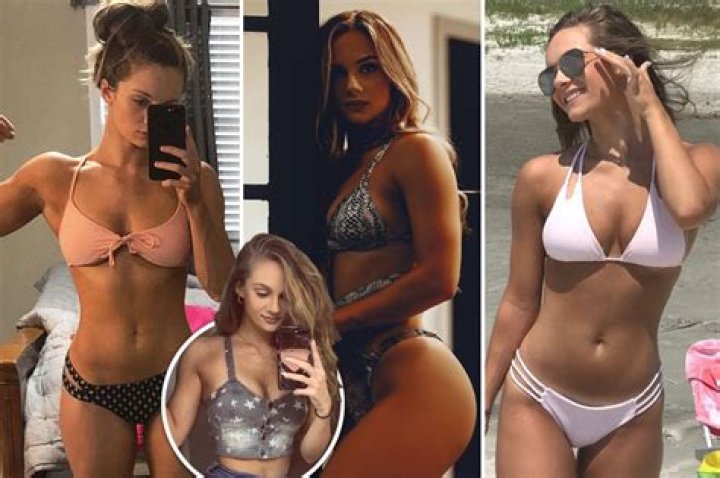 AEW siren Anna Jay shows off skin in snake-print bikini following nomination for Breakout star of 2020
