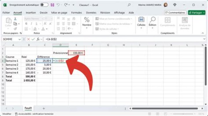 Afficher + ou – devant un nombre dans Excel : la SOLUTION