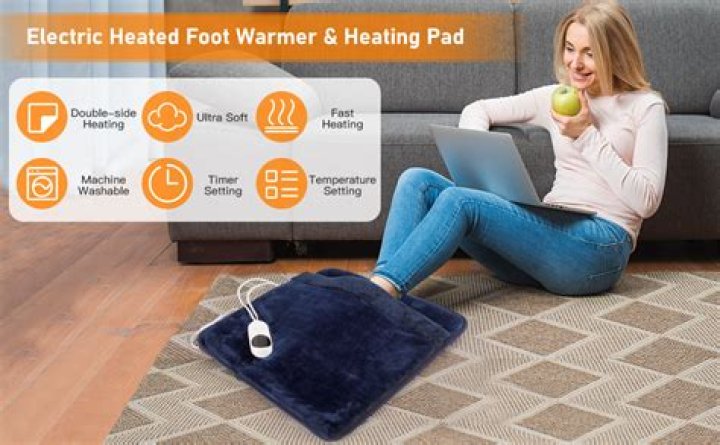 Amazon is selling a foot warmer heating pad and it’s got dozens of four-star reviews (but it’ll set you back £45)