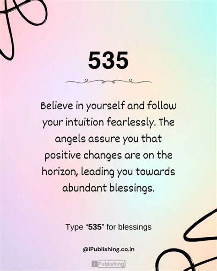 Angel Number 535 — Surprising Beauty in the Unexpected