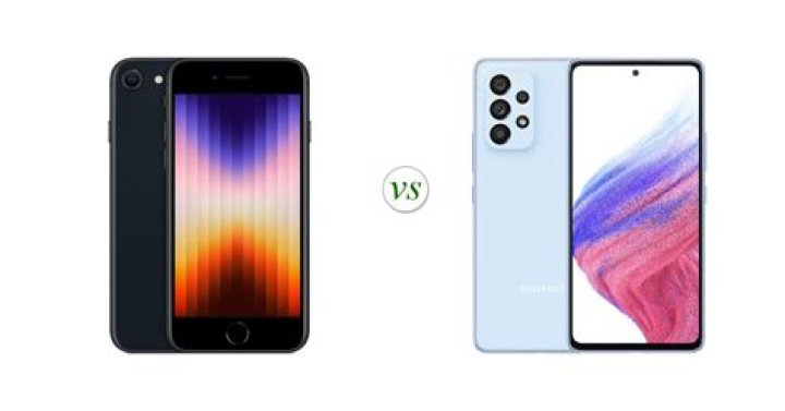 Apple iPhone SE 3rd Gen vs Samsung Galaxy A53 5G: which is better?