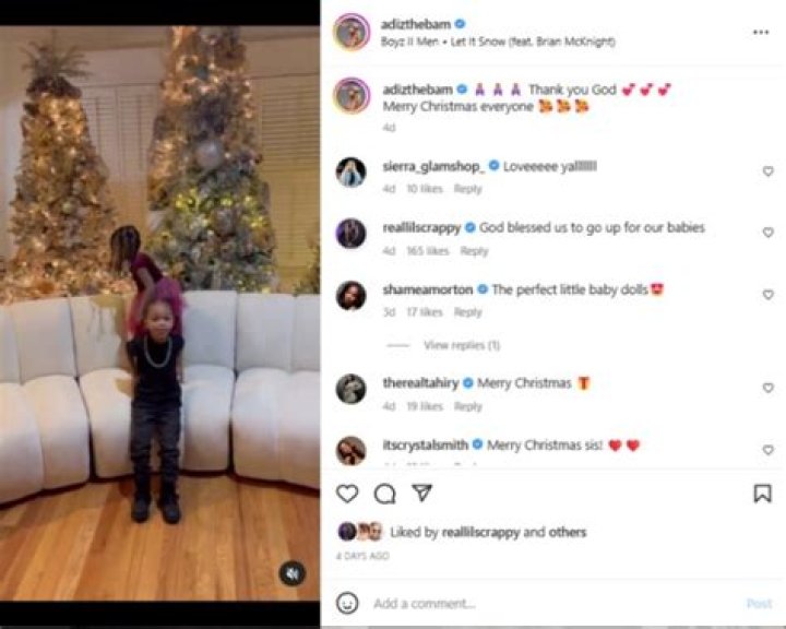 Are Scrappy and Bambi from LHHATL still together? The couple seemingly spent Christmas apart