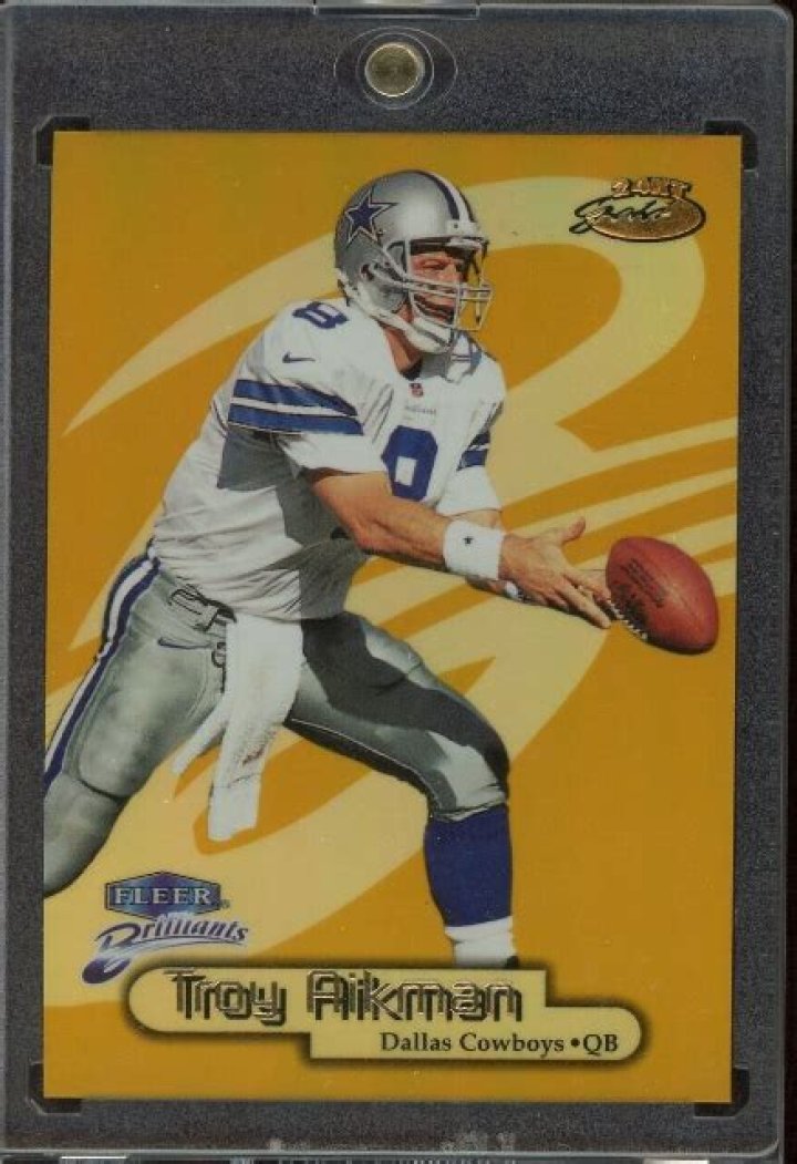 Are Troy Aikman Football Cards Worth Anything?
