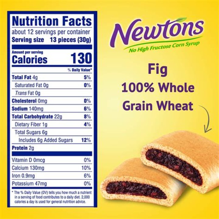 Are whole wheat Fig Newtons healthy?