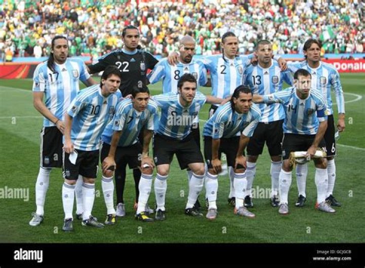 Argentina - Nigeria, Jun 12, 2010 - World Cup 2010 - Match sheet