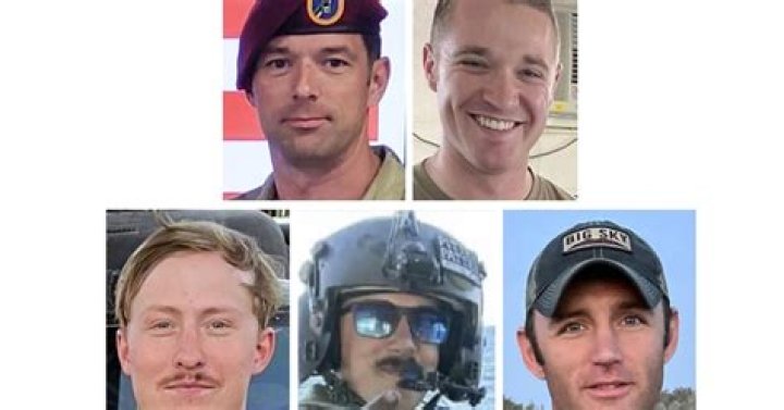 Army Special Operations Command mourns 5 US troops killed in helicopter crash