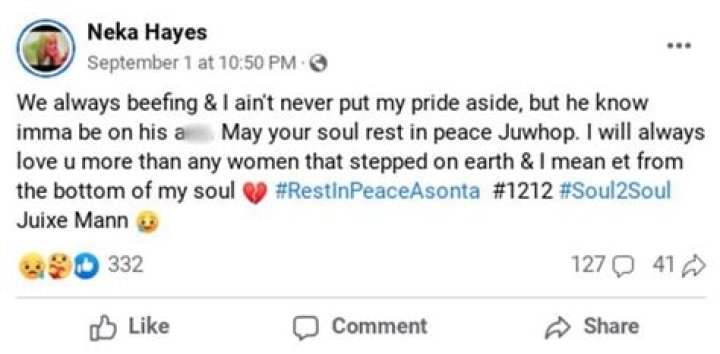 Asonta from Love After Lockup dead after car accident