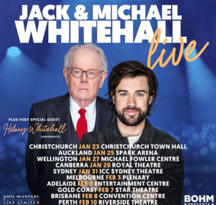 Backchat stars jack Whitehall and his dad Michael Whitehall share the secrets of their father son relationship and why they make such a good comedy duo