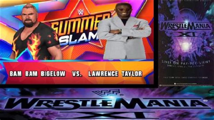 Bam Bam Bigelow vs. Lawrence Taylor: A Reasonable Main Event
