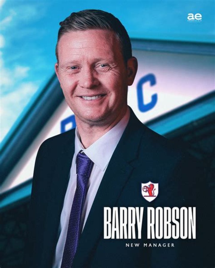 Barry Robson - Manager profile