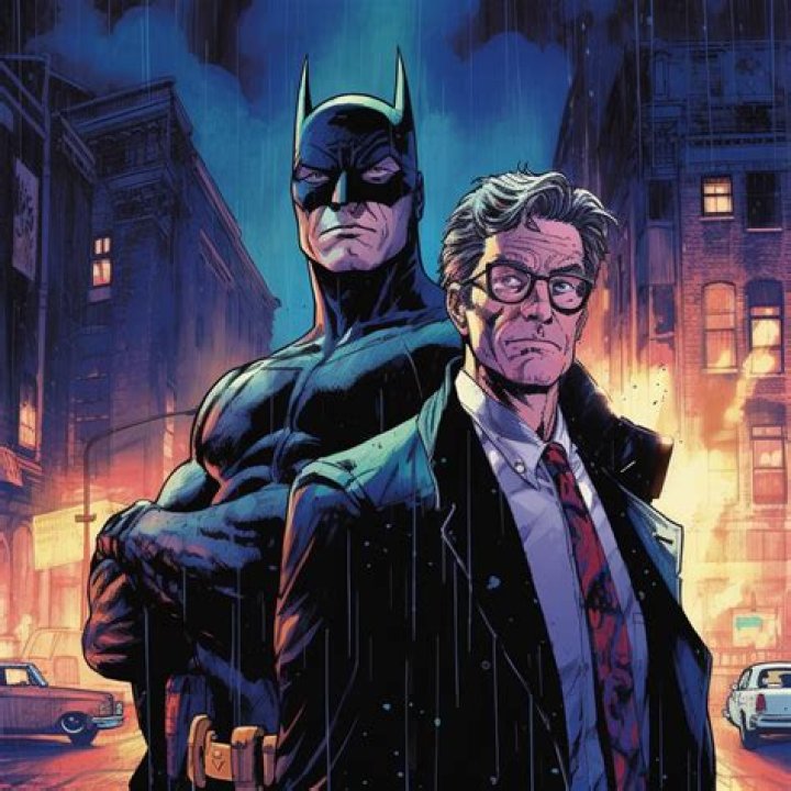 Batman and Commissioner Gordon Have a New Year's Eve Tradition