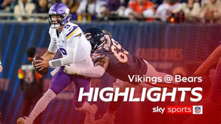 Bears and Vikings Live Blog: Pregame