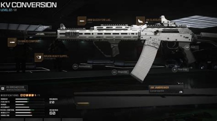Best Attachments For KV Broadside In Warzone 2