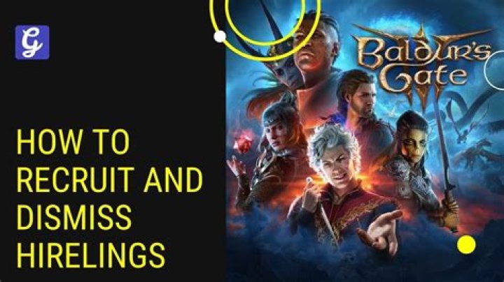 BG3 Hirelings explained | How and why to recruit them