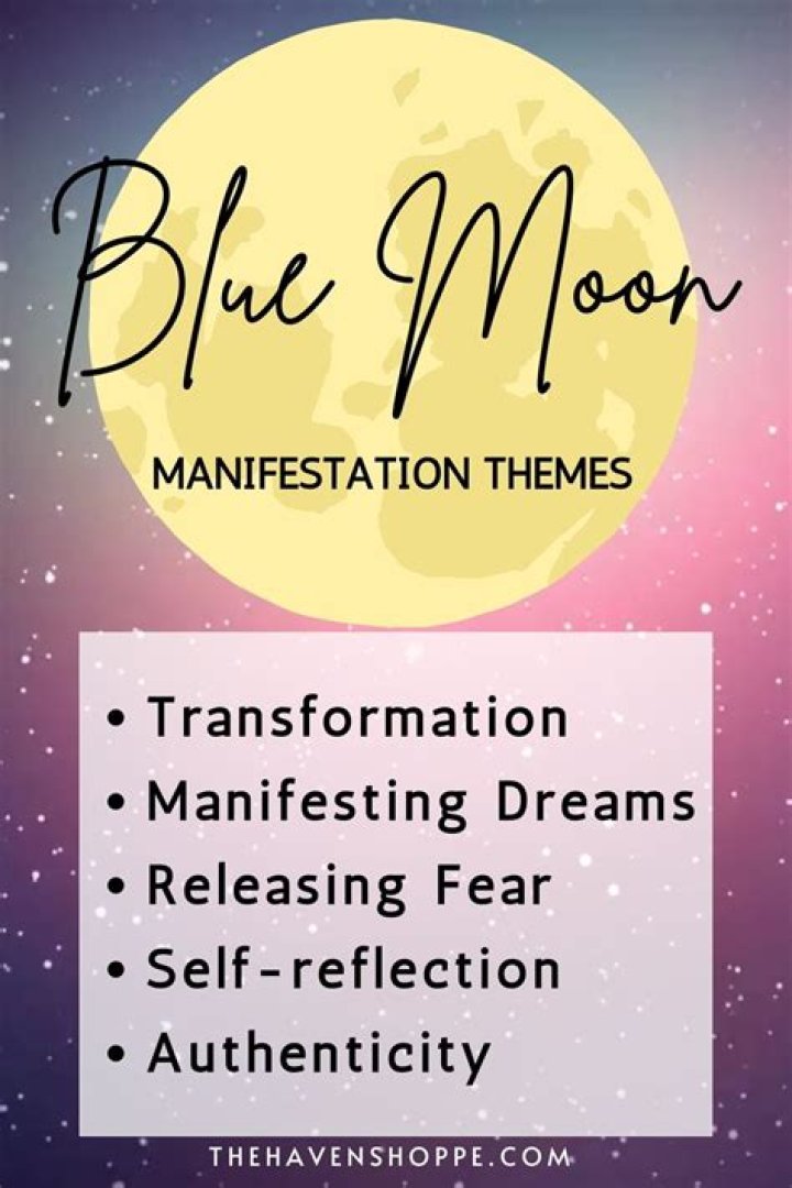 Blue Moon spiritual meaning - August’s Supermoon urges you to break all boundaries