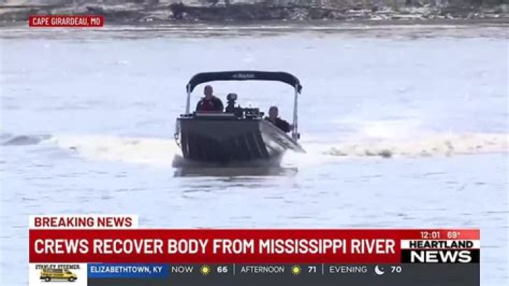 Body recovered in Mississippi River