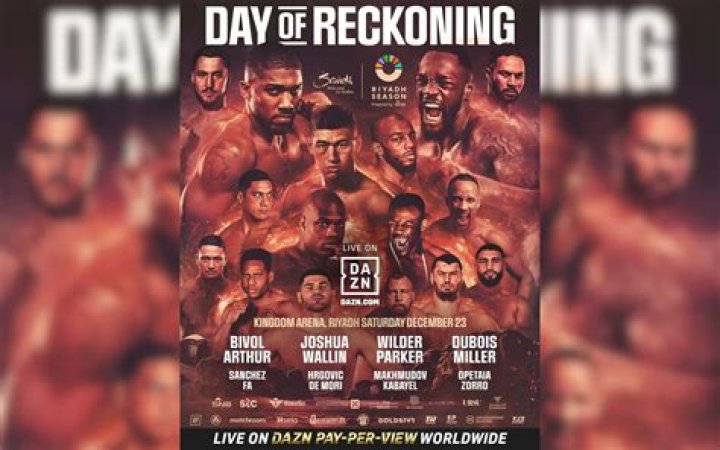 Boxing fans say 'this goes hard' after 'fire' Day of Reckoning poster with Anthony Joshua and Deontay Wilder is released