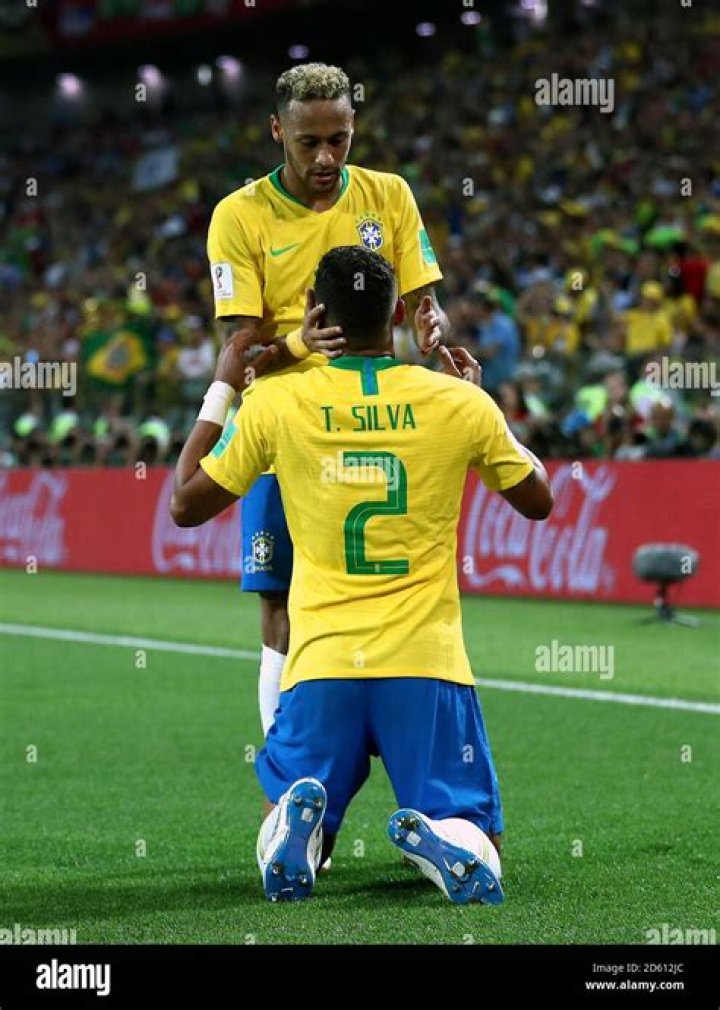 Brazilian footballer Thiago Silva was raised in Rio de Janeiro with two siblings