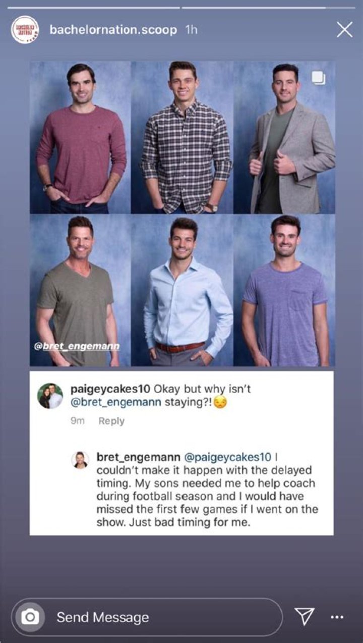 Bret Engemann explains why he’s no longer on Clare Crawley’s season of The Bachelorette