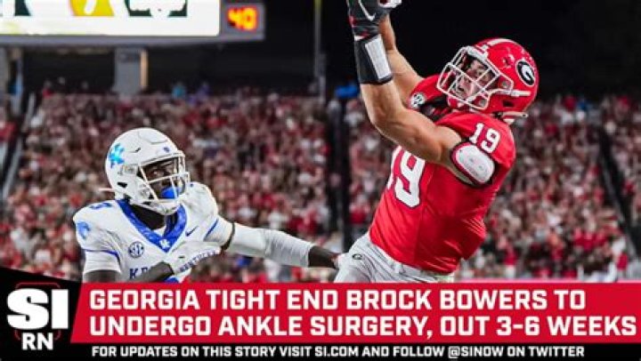 Brock Bowers Undergoes Ankle Surgery: the Top Tight End Prospect for the 2024 NFL Draft