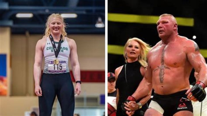 Brock Lesnar's lookalike daughter leaves WWE fans stunned as she breaks Colorado State college record