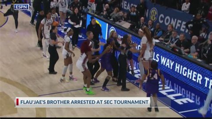Brother of LSU guard Flau’jae Johnson arrested after SEC Tournament championship fight