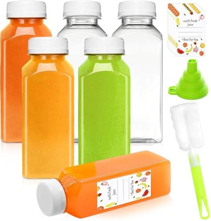 Can you freeze juice in plastic bottles?