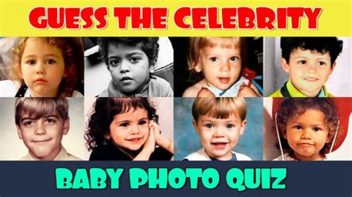 Can YOU guess the celebrity from their childhood snap in our tricky quiz?