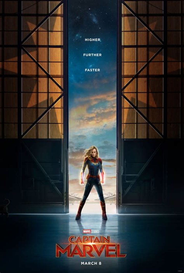 Captain Marvel Poster Includes Hidden Cosmic Cat