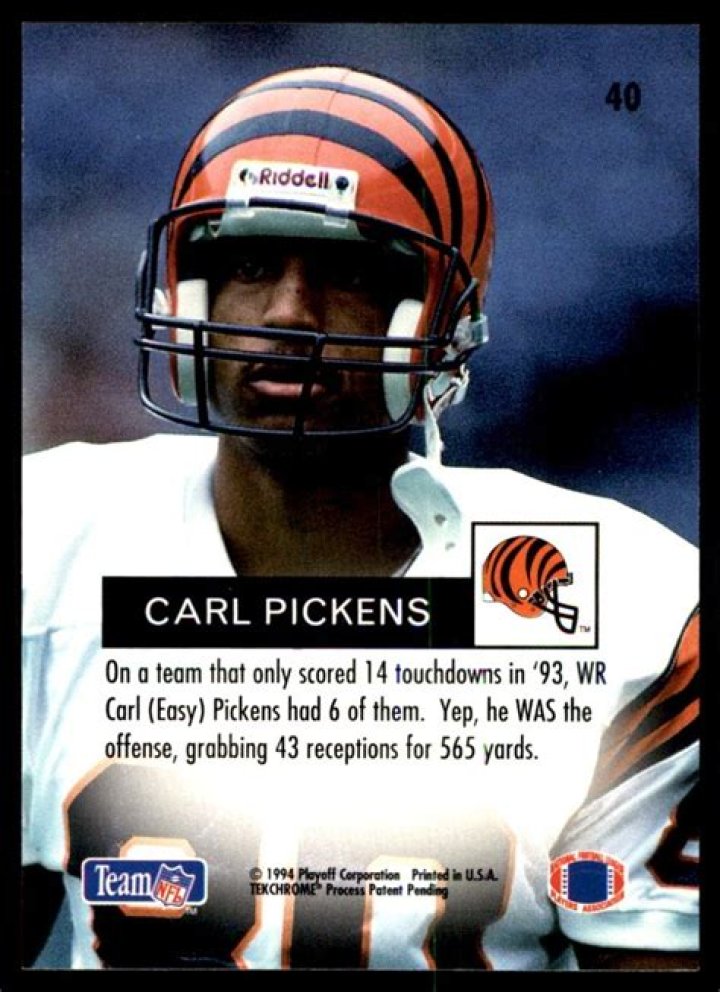 Carl Pickens & Dee Humes